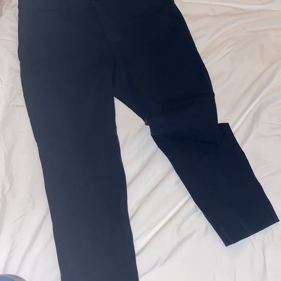 Navy blue old navy slacks - Picture 2 of 9